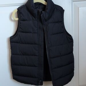 GAP Kids Black Puffer Vest